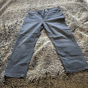 Madewell Perfect Vintage Crop Jean in Washed Grey
28